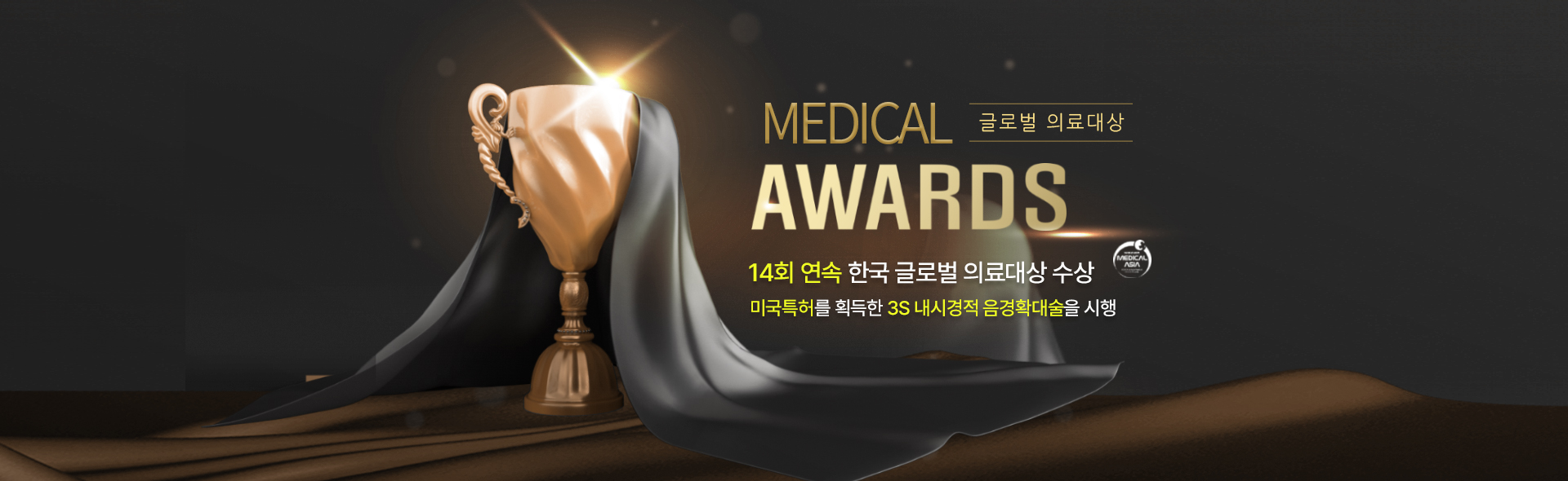 MEDICAL AWARDS ۷ι Ƿ 12ȸ  ѱ ۷ι Ƿ  ̱Ư㸦 ȹ 3S ð Ȯ 